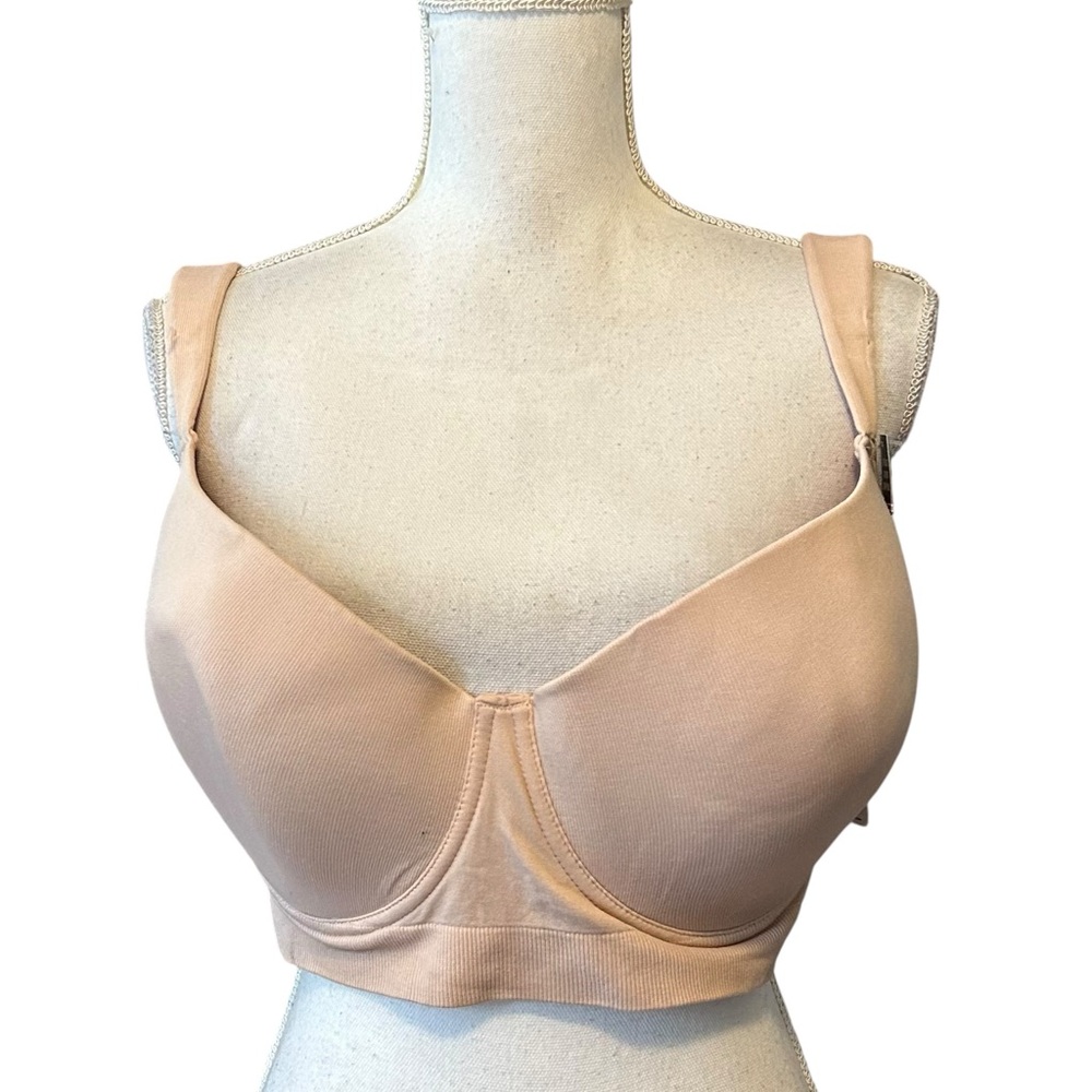 NWT Nautica Intimates Seamless Underwire Bra SZ 40DD in Light‎ Pink